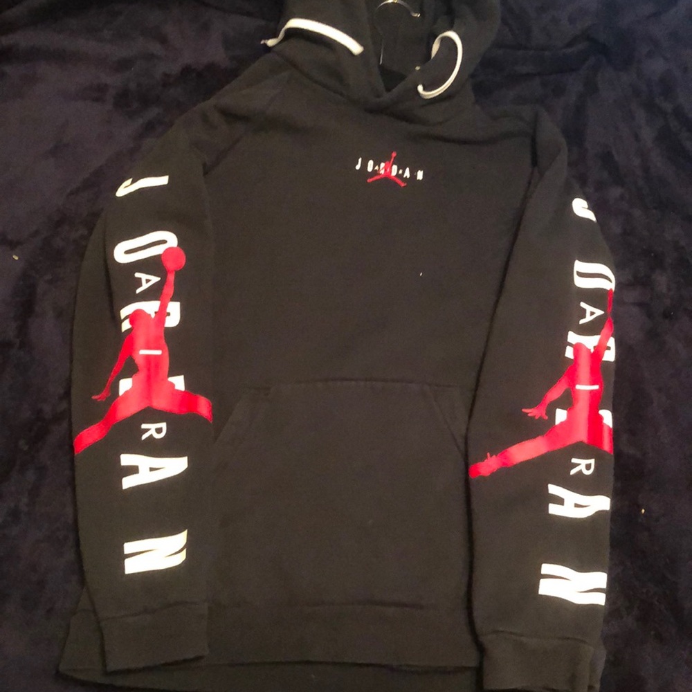 Jordan Black & Red sweatshirt Large